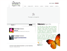 Tablet Screenshot of ngernma.com